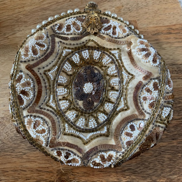 Art Deco French handmade beaded evening cocktail bag. - Picture 7 of 10